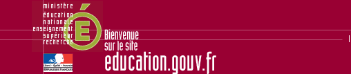 Bienvenue sur le site education.gouv.fr